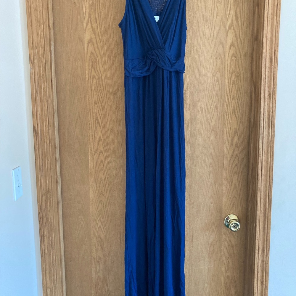 Maxi Dress Navy Blue